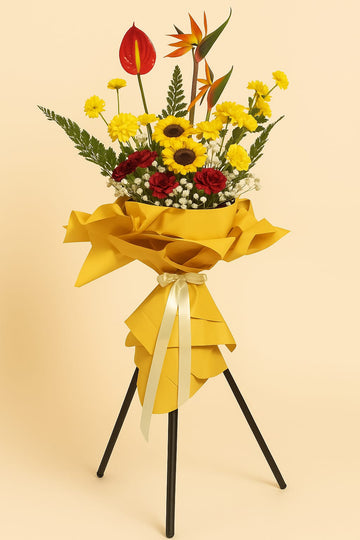 Luxury Congratulations Floral Stand