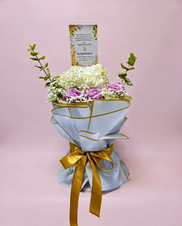 Luxury White Rose Bouquet