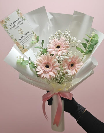 Delicate Blush Flower Bouquet