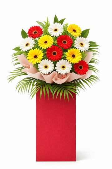 Elegant Tribute Condolence Flower Stand